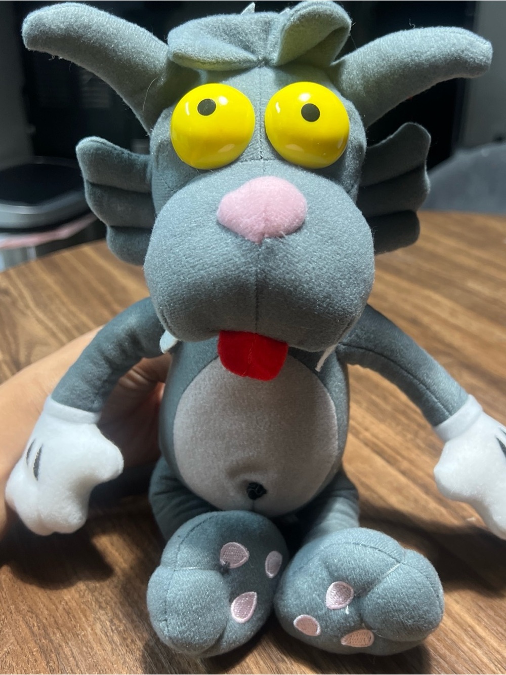 The Simpsons Scratchy stuffed animal 12in